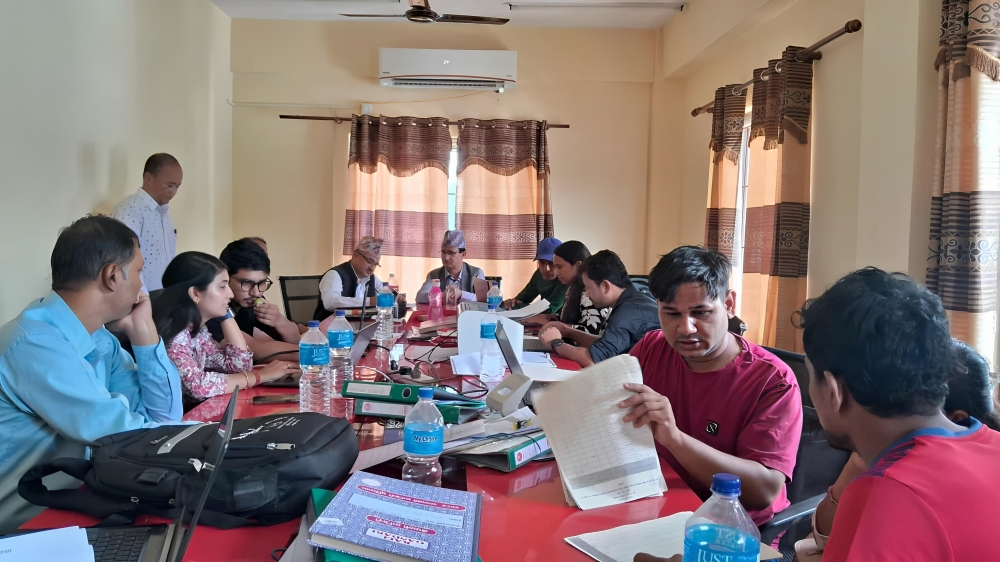 भवन आगोलागी बाट धोस्त भएपछि, कृषि मन्त्रालयको काम निर्देशनालय भवनबाट सुरु