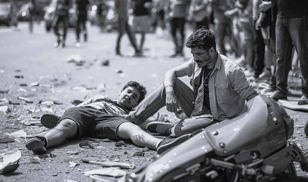 हेटौंडामा स्कुटर दुर्घटना, दुई जना घाइते