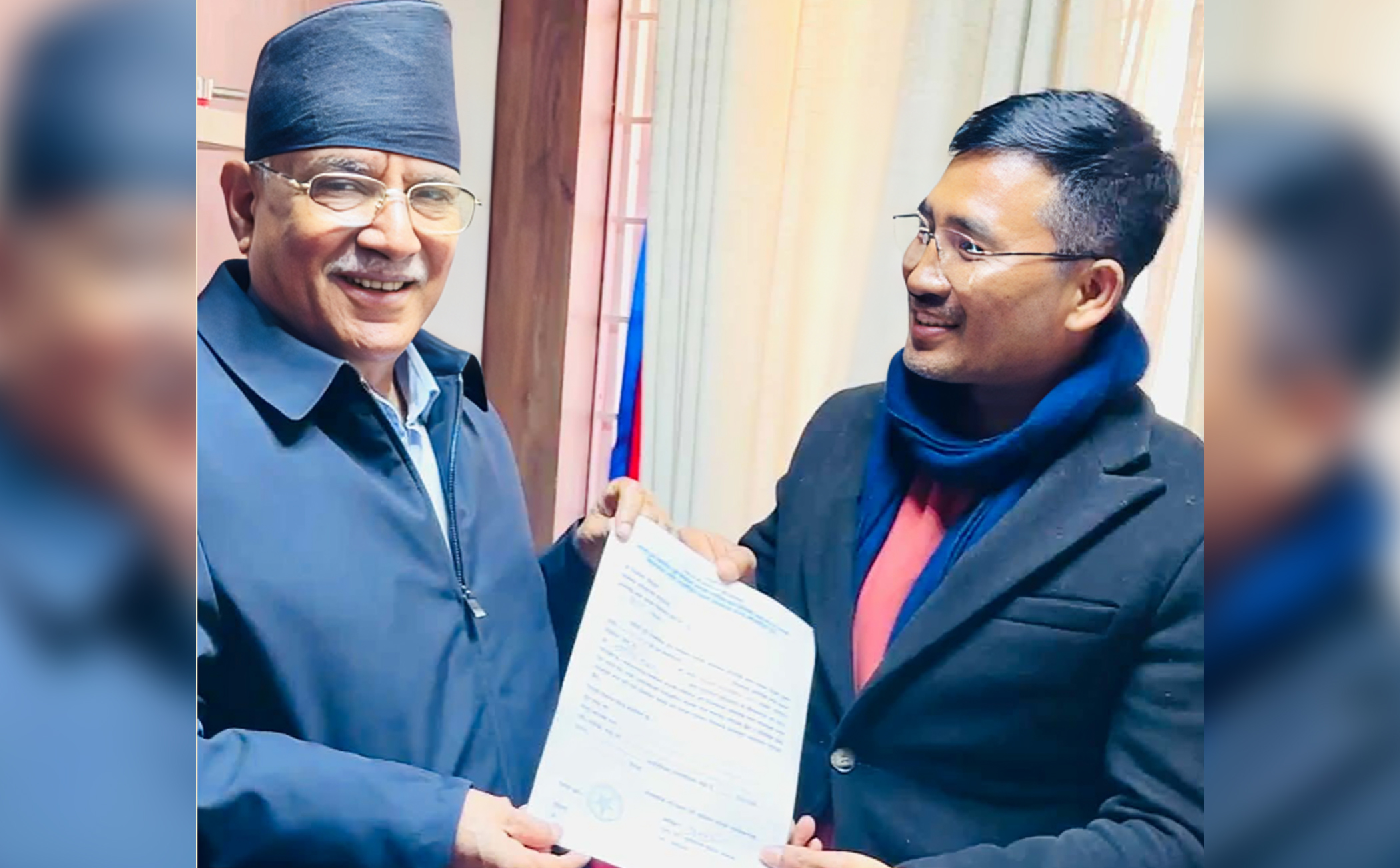 झापा–५ मा प्रचण्डले ओलीसँग युवा नेता भिडाउने