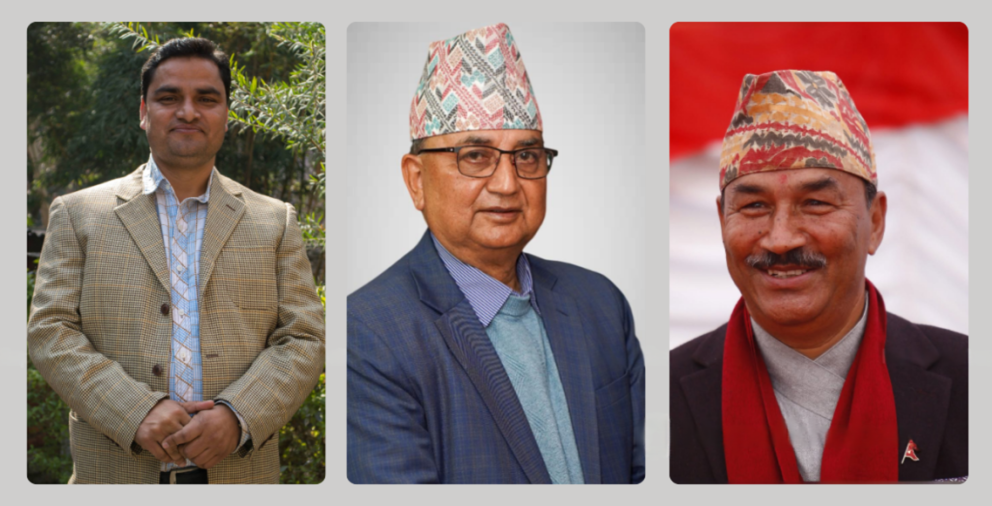 काठमाडौँ-५ : अघिल्लो चोट मेट्ने दाउमा ईश्वर, साख जोगाउने दबावमा प्रदीप, जितको खोजीमा कमल