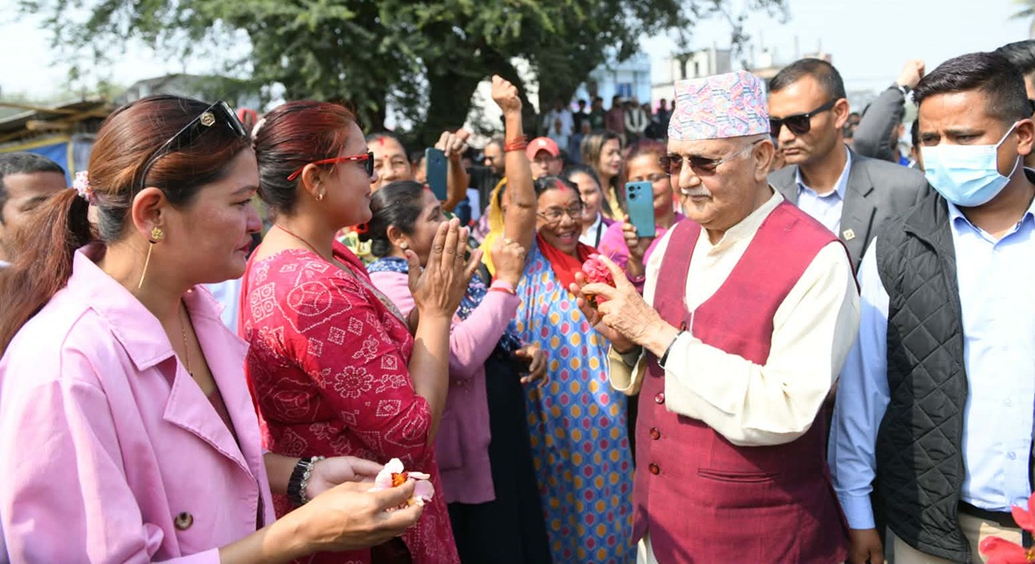 झापामा आज ‘नेपालको निजी क्षेत्रसँग पूर्वप्रधानमन्त्री केपी शर्मा ओली’