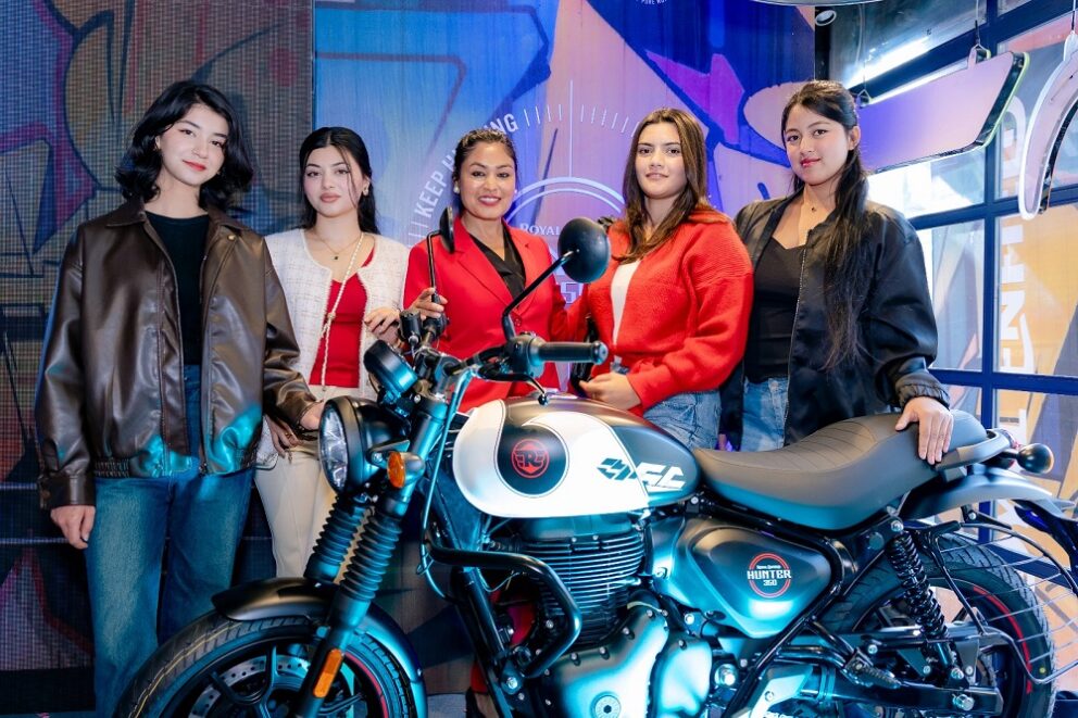 रोयल इन्फिल्डको स्ट्रिट रोड्स्टर हन्टर ३५० पोखरामा पनि सार्वजनिक