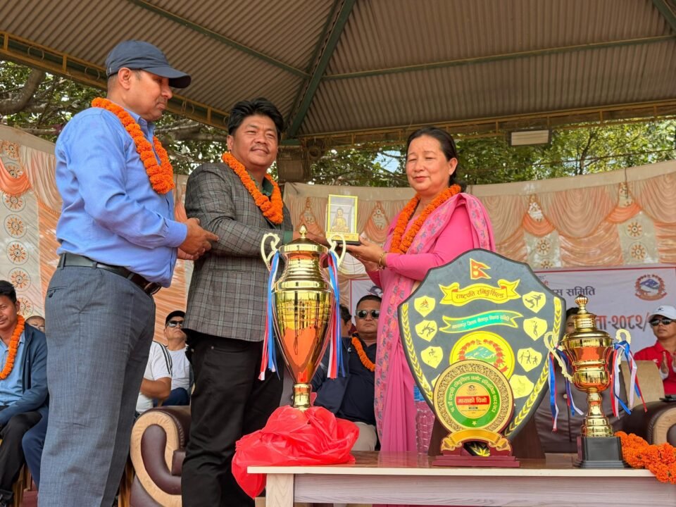 खेलकुदले युवामा ऊर्जा भर्छः मेयर लामा