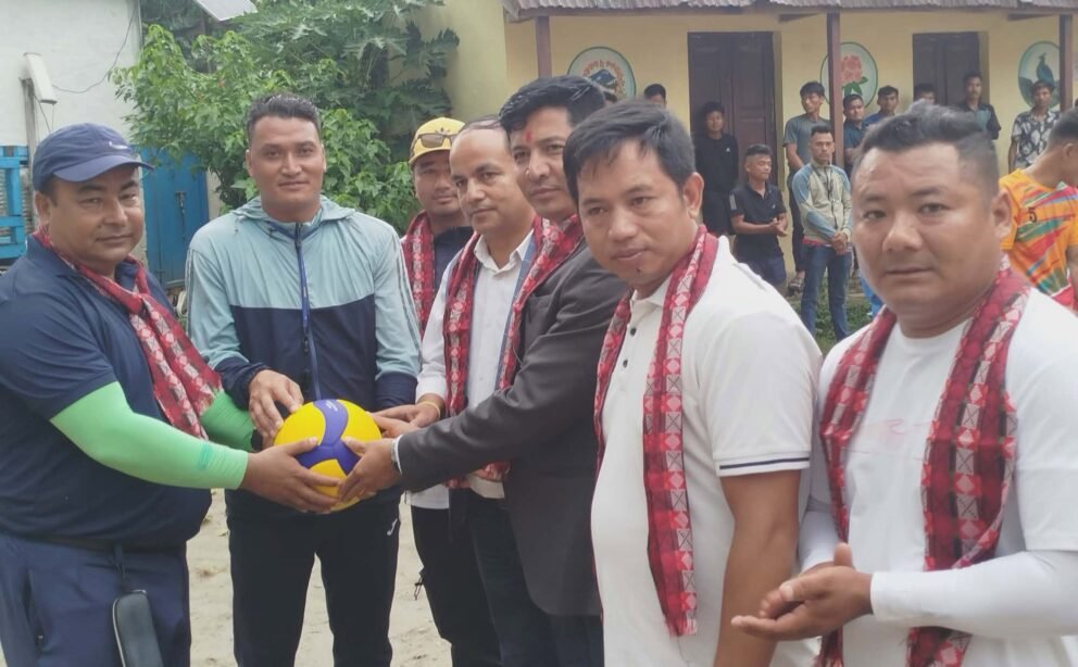 कैलाशमा उपाध्यक्ष कप पुरुष भलिबल प्रतियोगिता सुरु