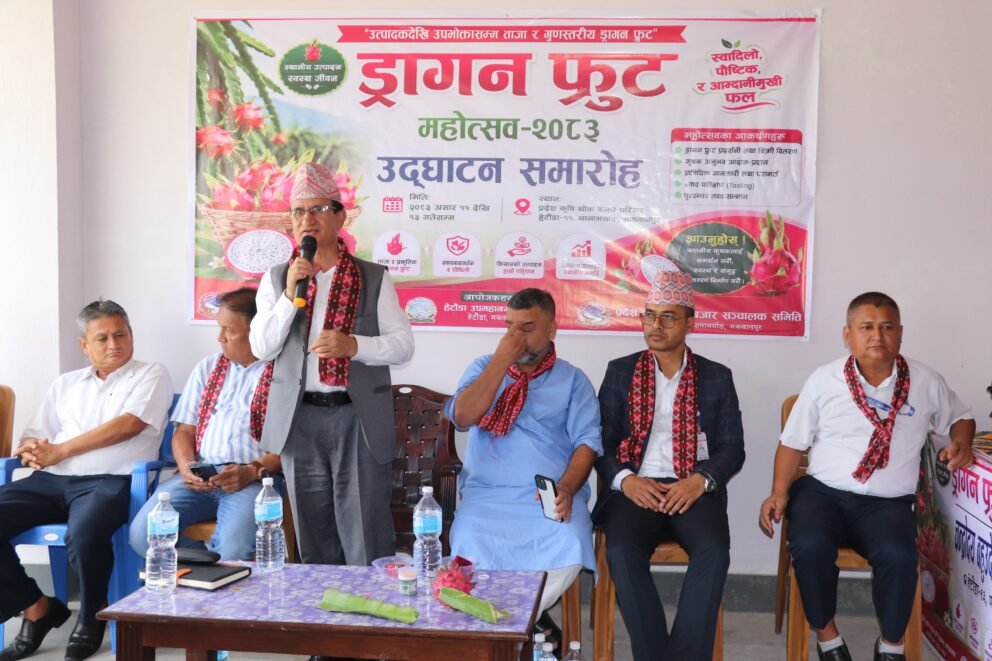 ड्रागन फ्रुट महोत्सवः किसानबाटै उपभोक्तासम्म