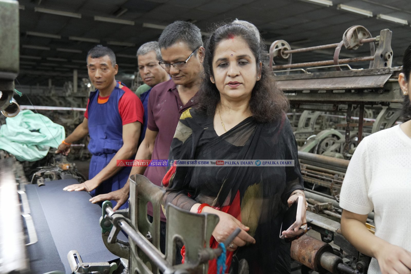 हेटौँडा कपडा उद्योग अनुगमन गर्दै मन्त्री यादवले भनिन्: केही महिनामै सबै लुम चल्छन्