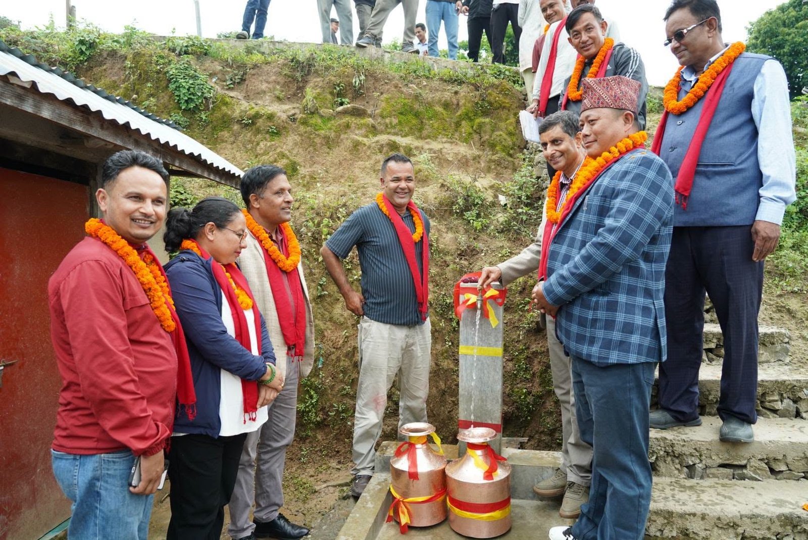 थाहा–७ का ४१३ परिवारका लागि ‘एक घर, एकधारा’, चिसापानी–मझुवा खानेपानी योजना सम्पन्न